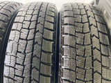 ダンロップ ウィンターマックス WM02 155/65R14  /　 キャロウィン 4.5J+ 100/114.3-4穴 4本