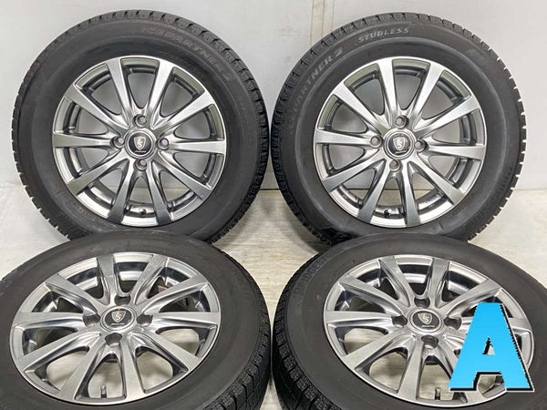 BRIDGESTONE BLIZZAK REVO GZ 175/65R14 wedsアルミホイール付