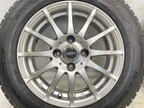 グッドイヤー アイスナビ6 165/70R14  /　 CROSS SPEED 5.5J+38 100-4穴 4本