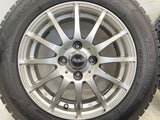 グッドイヤー アイスナビ6 165/70R14  /　 CROSS SPEED 5.5J+38 100-4穴 4本