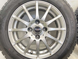 グッドイヤー アイスナビ6 165/70R14  /　 CROSS SPEED 5.5J+38 100-4穴 4本