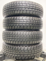 ダンロップ ウィンターマックス WM02 155/65R14  /　 キャロウィン 4.5J+ 100/114.3-4穴 4本