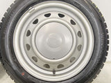 ダンロップ ウィンターマックス WM02 155/65R14  /　 キャロウィン 4.5J+ 100/114.3-4穴 4本