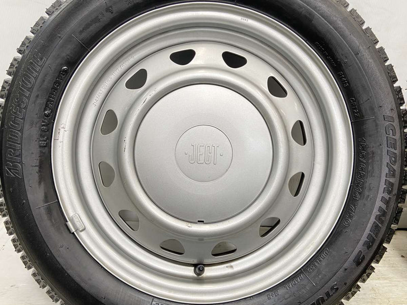 ブリヂストン アイスパートナー2 155/65R14 / JECT 4.5J+ 100/114.3-4