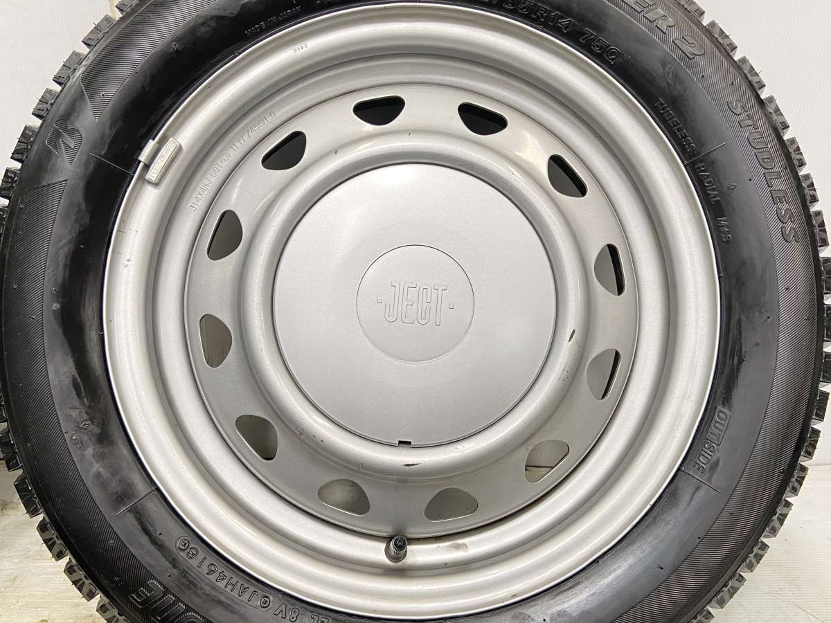 ブリヂストン アイスパートナー2 155/65R14 / JECT 4.5J+ 100/114.3-4