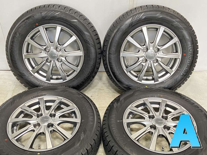 ヨコハマ アイスガード iG60 185/70R14 / GRASS 5.5J+38 100-4穴 4本