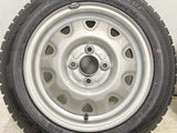 ダンロップ ウィンターマックス WM02 155/65R14  /　  4.5J+ 100-4穴 4本