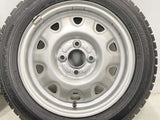 ダンロップ ウィンターマックス WM02 155/65R14  /　  4.5J+ 100-4穴 4本