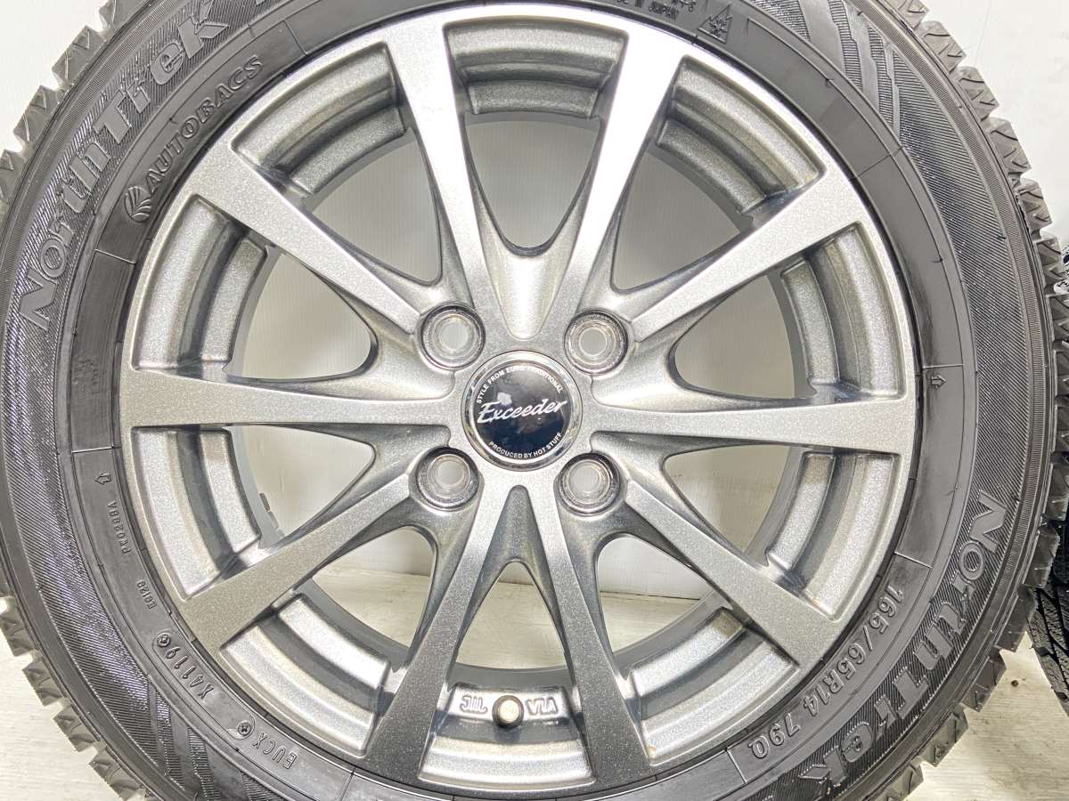 NORTH TREK N3i 155⁄65R13 スタッドレスタイヤのみ4本！！