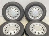 ダンロップ ウィンターマックス WM02 185/70R14  /　 SCHWARZ MV 5.0J+ 100/114.3-4穴 4本