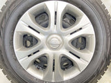 ブリヂストン ブリザック REVOGZ 185/70R14  /日産純正  5.5J+ 100-4穴 4本