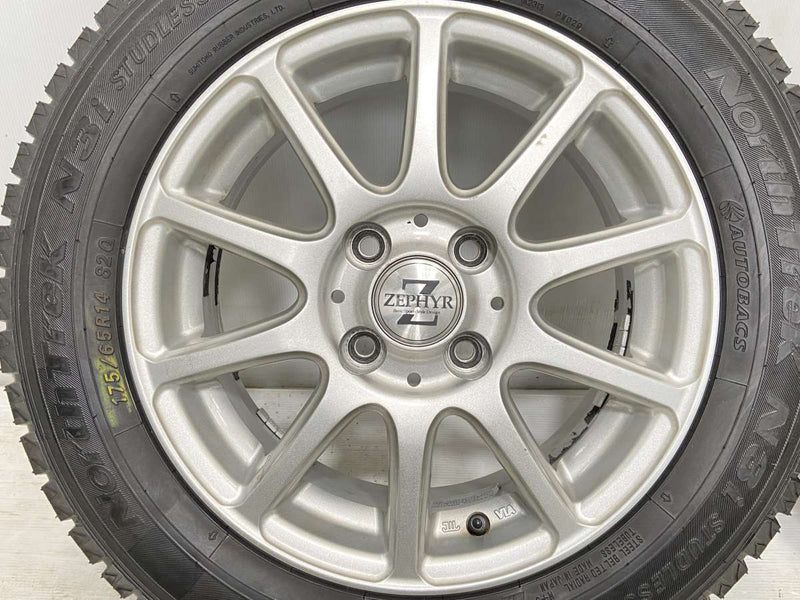 オートバックス ノーストレックN3i 175/65R14 / ZEPHYR 5.5J+45 100-4穴 4本 – タイヤ・ホイールカンパニー