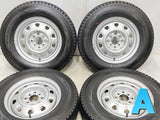 ダンロップ ウィンターマックス SV01 175/80R14 99/98N LT /　  5.0J+ 100/114.3-4穴 4本