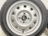 ダンロップ ウィンターマックス WM02 155/65R14  /　  4.5J+ 100-4穴 4本