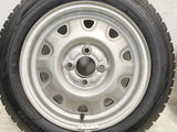 ダンロップ ウィンターマックス WM02 155/65R14  /　  4.5J+ 100-4穴 4本