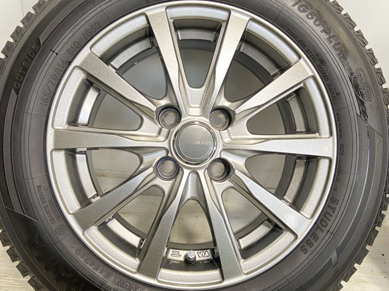 ヨコハマ アイスガード iG50 PLUS 165/70R14 / GRASS 5.5J+38 100-4穴