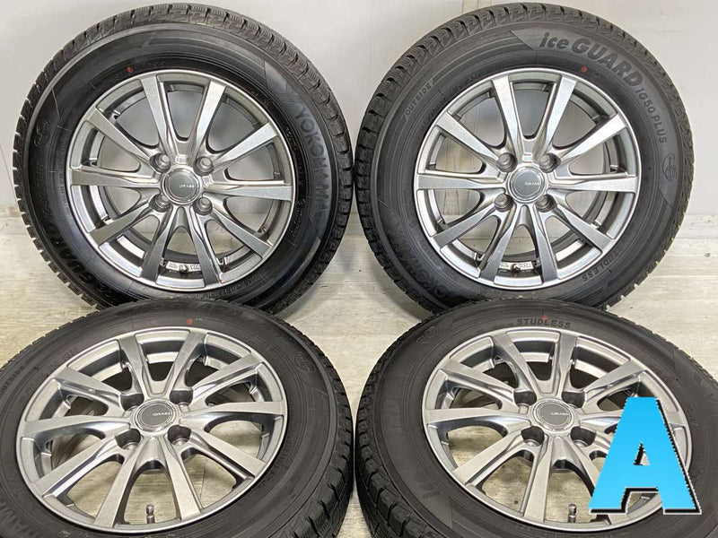 ヨコハマ アイスガード iG50 PLUS 165/70R14 / GRASS 5.5J+38 100-4穴 4本 – タイヤ・ホイールカンパニー