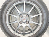 グッドイヤー アイスナビ 6 165/65R14  /　 ロクサーニ 5.5J+42 100-4穴 4本