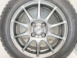 グッドイヤー アイスナビ 6 165/65R14  /　 ロクサーニ 5.5J+42 100-4穴 4本