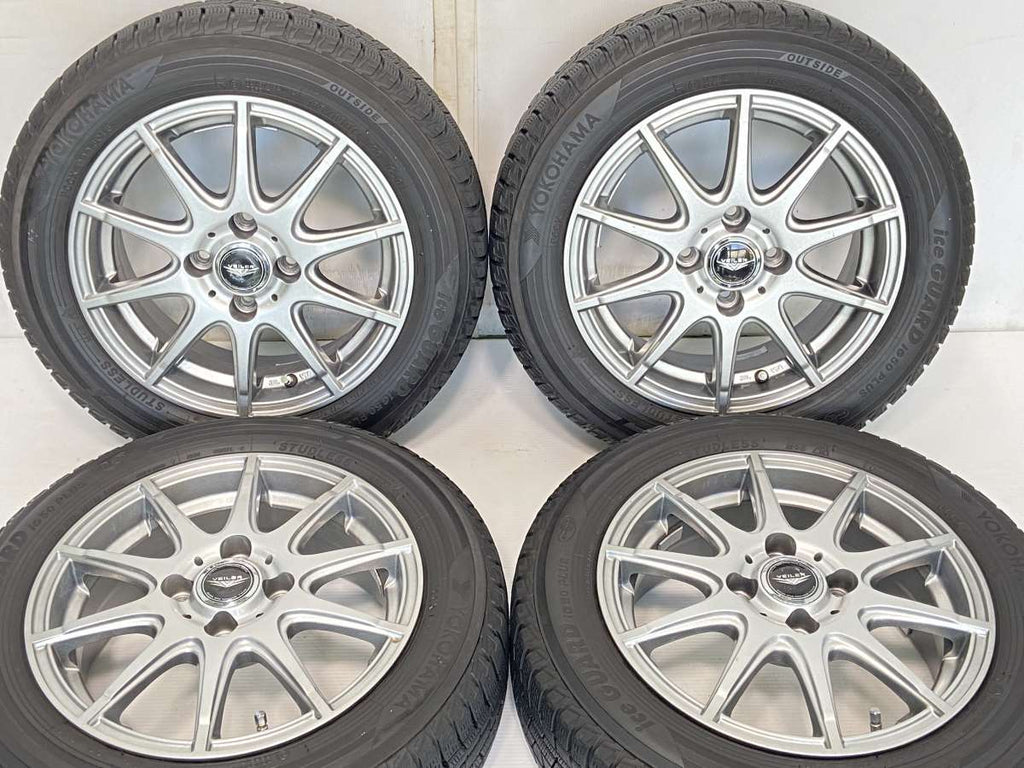 ヨコハマ アイスガード iG50 PLUS 165/65R14 /　 VEILER 5.5J+42 100-4穴 4本