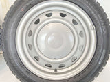 ダンロップ ウィンターマックス WM02 155/65R14  /　 キャロウィン 4.5J+ 100/114.3-4穴 4本