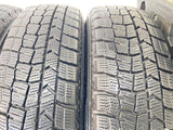 ダンロップ ウィンターマックス WM02 155/65R14  /　 キャロウィン 4.5J+ 100/114.3-4穴 4本