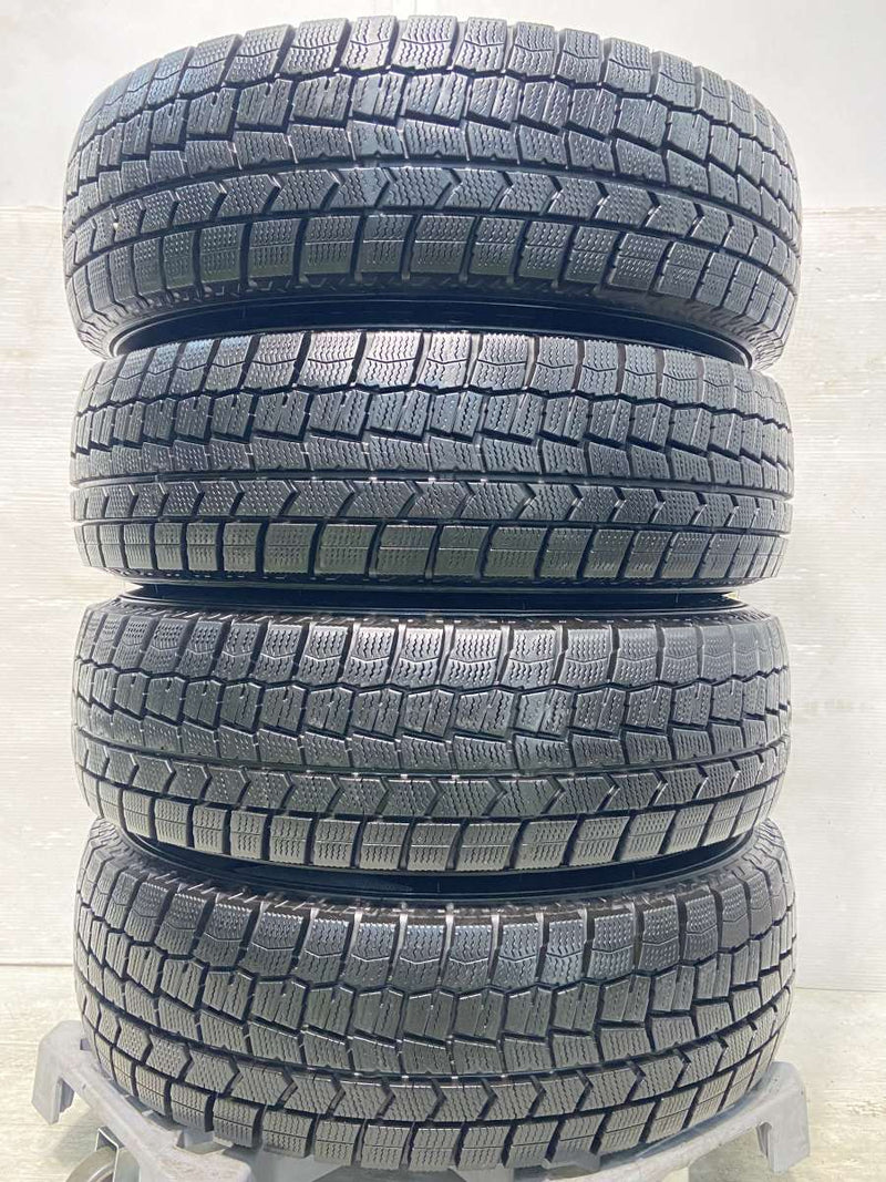 ダンロップ ウィンターマックス WM02 185/70R14  /　  5.0J+ 100-4穴 4本