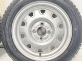 ダンロップ ウィンターマックス WM02 155/65R14  /　  4.5J+ 100-4穴 4本