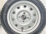 ダンロップ ウィンターマックス WM02 155/65R14  /　  4.5J+ 100-4穴 4本