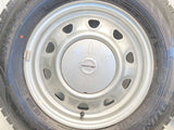 ダンロップ ウィンターマックス WM02 185/70R14  /　 SCHWARZ 5.0J+ 100/114.3-4穴 4本