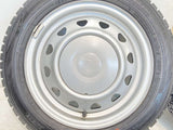 ダンロップ ウィンターマックス WM02 155/65R14  /　 キャロウィン 4.5J+ 100/114.3-4穴 4本