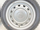 ダンロップ ウィンターマックス WM02 155/65R14  /　 キャロウィン 4.5J+ 100/114.3-4穴 4本