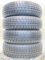 ダンロップ ウィンターマックス WM02 155/65R14  /　 キャロウィン 4.5J+ 100/114.3-4穴 4本