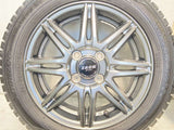 ダンロップ ウィンターマックス WM02 155/65R14  /　 ZACK JP-818 4.5J+45 100-4穴 4本