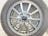 グッドイヤー アイスナビ 7 155/65R14  /　 マナレイスポーツ 4.5J+45 100-4穴 4本