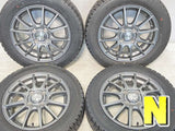 グッドイヤー アイスナビ 7 155/65R14  /　 WEZEN 4.5J+45 100-4穴 4本