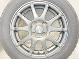 グッドイヤー アイスナビ 7 155/65R14  /　 HUMANLINE 4.5J+45 100-4穴 4本