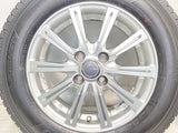 ヨコハマ アイスガード iG91 155/80R14 88/86 LT /　 MILLOUS 5.0J+39 100-4穴 4本