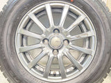 ダンロップ ウィンターマックス WM02 185/70R14  /　 シビラ B-12 5.5J+42 100-4穴 4本