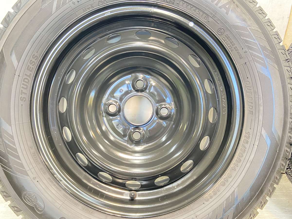 ヨコハマ アイスガード iG60 175/70R14 /トヨタ純正 5.0J+ 100-4穴 4本 