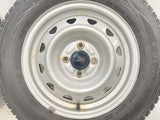 ダンロップ ウィンターマックス SV01 155/80R14 88/86LT /　 キャロウィン 5.0J+ 100-4穴 4本