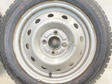 ダンロップ ウィンターマックス WM02 155/65R14  /　  4.5J+ 100-4穴 4本