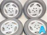 グッドイヤー アイスナビ8 185/70R14  /トヨタ純正  6.0J+ 100-5穴 4本