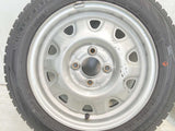 ダンロップ ウィンターマックス WM02 155/65R14  /　 TOPY V5 4.5J+ 100-4穴 4本