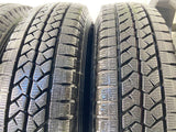 ブリヂストン ブリザック VL1 155/80R14 88/86 LT /　 TOPY V6A 5.0J+ 100/114.3-4穴 4本