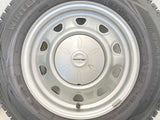 ダンロップ ウィンターマックス SV01 165/80R14 97/95 LT /　 SCHWARZ MV V6 5.0J+ 100/114.3-4穴 4本