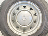 ダンロップ ウィンターマックス SV01 165/80R14 97/95 LT /　 SCHWARZ MV V6 5.0J+ 100/114.3-4穴 4本