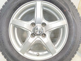 ダンロップ ウィンターマックス SV01 155/80R14 88/86 LT /　 VIOLENTO 5.0J+39 100-4穴 4本