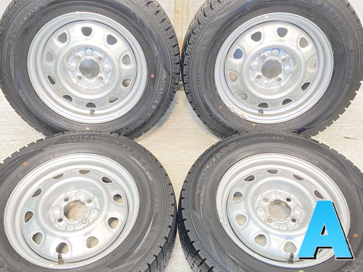 ダンロップ ウィンターマックス WM02 185/70R14 / TOPY M47A 5.0J+ 100
