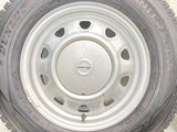 ダンロップ ウィンターマックス SV01 165/80R14 97/95 LT /　 SCHWARZ MV V6A 5.0J+ 100/114.3-4穴 4本